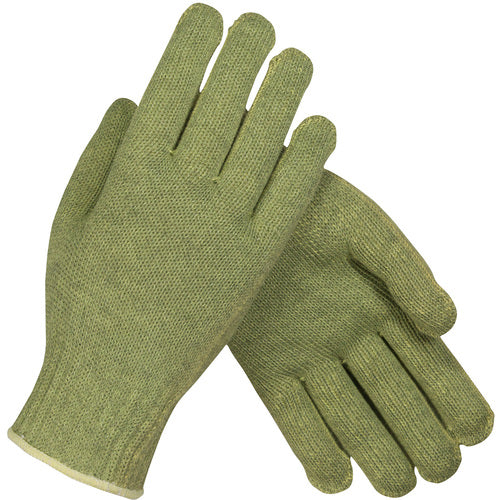 07-KA720/XL Gloves W/ACP Technology - Kevlar ACP 7 Gauge Seamless Knit - M. Wgt - Kevlar Lined - Green - Exact Industrial Supply