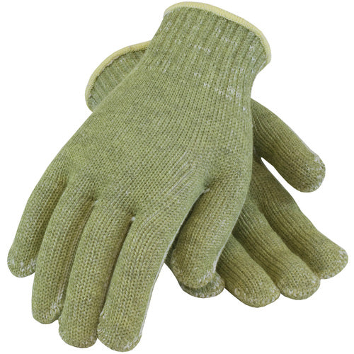 07-KA730/S Gloves W/ACP Technology - Kevlar ACP 7 Gauge Seamless Knit - M. Wgt - Kevlar Lined - Green - Exact Industrial Supply