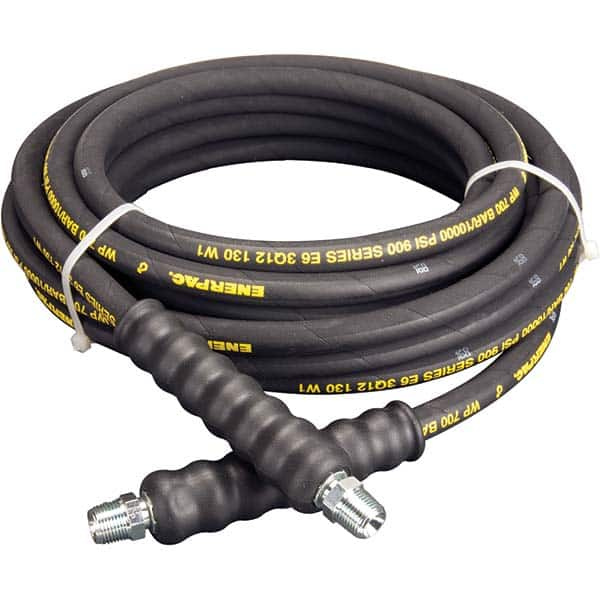 Enerpac - Hydraulic Pump Hose Inside Diameter (Inch): 0.25 Hose Length (Feet): 30.00 - Makers Industrial Supply