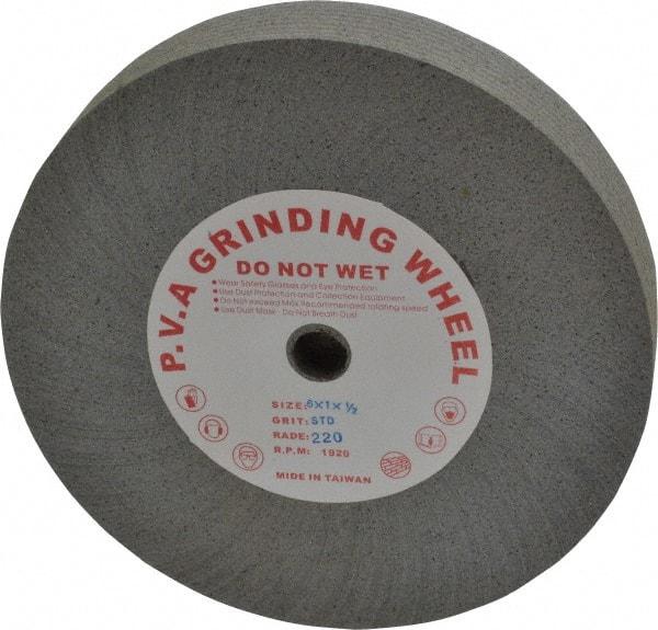 Value Collection - 6" Diam, 1" Face Width, 1/2" Center Hole, Fine Grade, Deburring Wheel - 1,920 RPM - Makers Industrial Supply