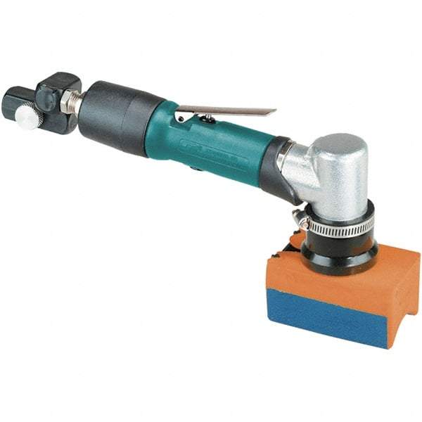 Dynabrade - 0.12 hp, 15,000 RPM Finishing Sander - 20 CFM Air Consumption, 6.21 bar Air Pressure, 1/4 NPT Inlet - Makers Industrial Supply