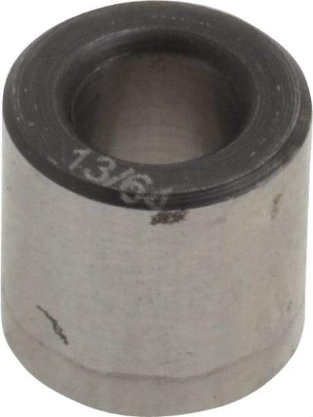 Value Collection - Type P, 13/64" Inside Diam, Headless, Press Fit Drill Bushing - 3/8" Body Outside Diam, 3/8" OAL, Steel - Makers Industrial Supply