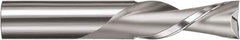 SGS - 10mm Cutting Diam x 31mm Length of Cut, 2 Flute, Downcut Spiral Router Bit - Uncoated, Right Hand Cut, Solid Carbide, 75mm OAL x 10mm Shank Diam, Square End - Makers Industrial Supply