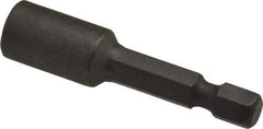 Wera - 1/4" Magnetic Nutsetter - 1/4" Hex Drive, 2" OAL, 7/16" Socket Nose Diam - Makers Industrial Supply