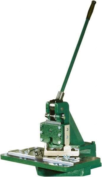 Tennsmith - 6 x 6" Notching Dimension, Metal Notcher - 1.25mm Max Mild Steel Capacity - Makers Industrial Supply