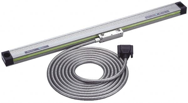 Mitutoyo - 120" Max Measuring Range, 1 µm Resolution, 127" Scale Length, Electromagnetic DRO Linear Scale - 10 µm Accuracy, IP67, 7,000' Cable Length, 0 to 45°C, Series AT715 - Makers Industrial Supply