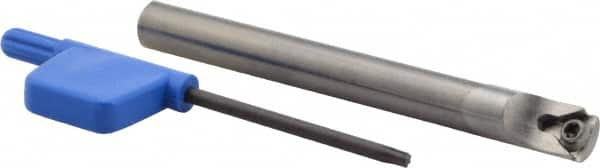 Iscar - 9.5mm Min Bore Diam, 79mm OAL, 8mm Shank Diam, MG STFP-X Indexable Boring Bar - TPGX 73.. Insert - Makers Industrial Supply