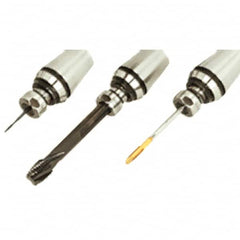 Iscar - ER32 Taper Shank Tension & Compression Tapping Chuck - M3 to M4 Tap Capacity, 20mm Projection - Exact Industrial Supply