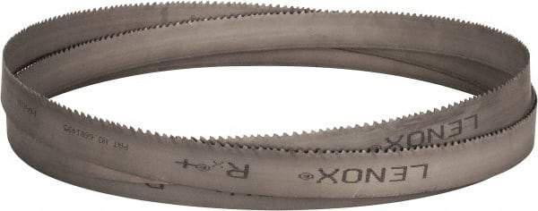 Lenox - 4 to 6 TPI, 12' 6" Long x 1-1/4" Wide x 0.042" Thick, Welded Band Saw Blade - Bi-Metal, Toothed Edge, Raker Tooth Set, Flexible Back - Makers Industrial Supply