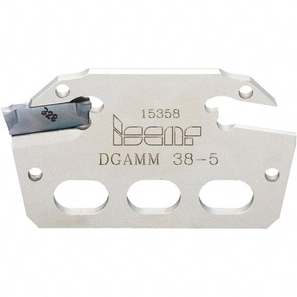 Iscar - Right Hand, 0.098 Inch Insert Width, Indexable Cutoff and Grooving Support Blade - DGAMM38-2 BLADE - Makers Industrial Supply