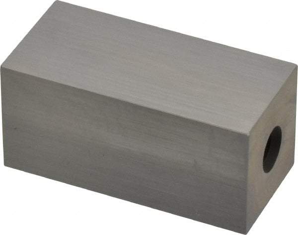 Mitutoyo - 2" Square Steel Gage Block - Accuracy Grade 0, Includes Certificate of Inspection - Makers Industrial Supply