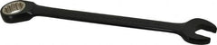 Proto - 22mm 12 Point Combination Wrench - 15° Head Angle, 11-7/16" OAL, Steel, Black Chrome Finish - Makers Industrial Supply