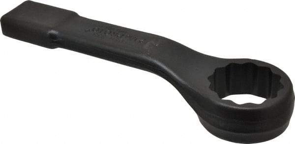 Proto - 2-1/16" 12 Point Striking Box Wrench - Single End, 3" Head Diam x 1-5/16" Head Thickness, 10-3/4" OAL, Steel, Black Finish - Makers Industrial Supply