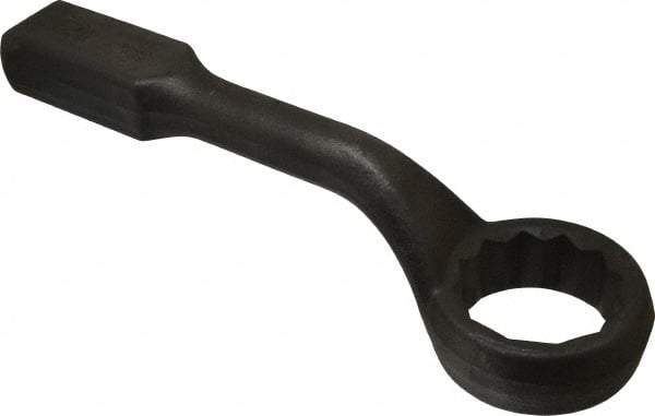 Proto - 3-1/16" 12 Point Striking Box Wrench - Single End, 4-25/32" Head Diam x 1-7/8" Head Thickness, 16" OAL, Steel, Black Finish, 60° Offset - Makers Industrial Supply