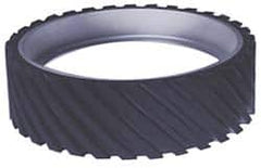 Made in USA - 14" Diam x 2" Wide Contact Wheel - Quick Change, Medium - Makers Industrial Supply