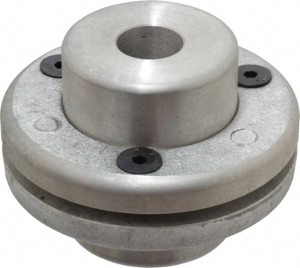 Made in USA - 6" Diam Contact Wheel Hub - 3/4" Arbor Hole, Quick Change - Makers Industrial Supply