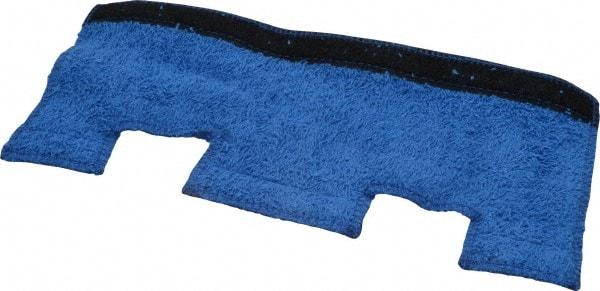 North - Terry Cloth Hard Hat Sweat & Comfort Band - Hook and Loop Attachment, Blue, Compatible with All Hard Hats - Makers Industrial Supply