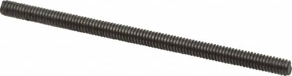 Value Collection - #8-32 3" OAL Fully Threaded Stud - Carbon Steel, Plain Finish - Makers Industrial Supply