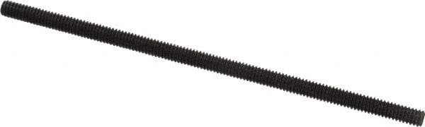 Value Collection - #8-32 4" OAL Fully Threaded Stud - Carbon Steel, Plain Finish - Makers Industrial Supply