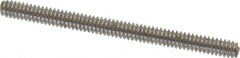 Value Collection - #10-24 2-1/2" OAL Fully Threaded Stud - Carbon Steel, Plain Finish - Makers Industrial Supply