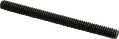 Value Collection - 1/4-20 3" OAL Fully Threaded Stud - Carbon Steel, Plain Finish - Makers Industrial Supply