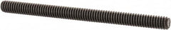 Value Collection - 1/4-20 3-1/2" OAL Fully Threaded Stud - Carbon Steel, Plain Finish - Makers Industrial Supply