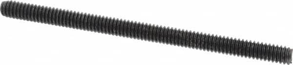 Value Collection - 1/4-20 4" OAL Fully Threaded Stud - Carbon Steel, Plain Finish - Makers Industrial Supply