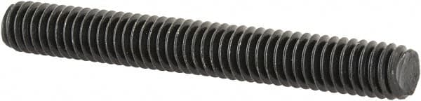 Value Collection - 5/16-18 2-1/2" OAL Fully Threaded Stud - Carbon Steel, Plain Finish - Makers Industrial Supply