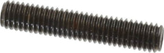 Value Collection - 3/8-16 2" OAL Fully Threaded Stud - Carbon Steel, Plain Finish - Makers Industrial Supply