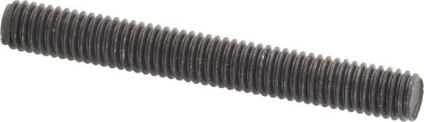 Value Collection - 3/8-16 3" OAL Fully Threaded Stud - Carbon Steel, Plain Finish - Makers Industrial Supply