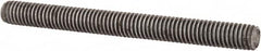 Value Collection - 3/8-16 4" OAL Fully Threaded Stud - Carbon Steel, Plain Finish - Makers Industrial Supply