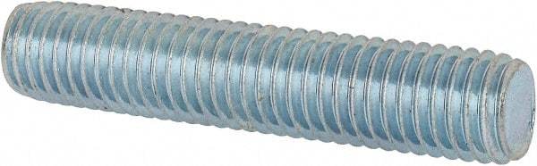 Value Collection - M10x1.50 50mm OAL Fully Threaded Stud - Carbon Steel, Plain Finish, Metric - Makers Industrial Supply