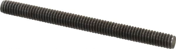 Value Collection - #8-32 2" OAL Fully Threaded Stud - Stainless Steel, Plain Finish - Makers Industrial Supply