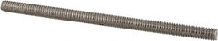 Value Collection - #8-32 3" OAL Fully Threaded Stud - Stainless Steel, Plain Finish - Makers Industrial Supply