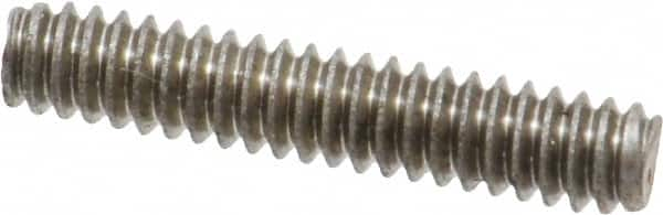 Value Collection - #10-24 1" OAL Fully Threaded Stud - Stainless Steel, Plain Finish - Makers Industrial Supply