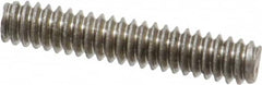 Value Collection - #10-24 1" OAL Fully Threaded Stud - Stainless Steel, Plain Finish - Makers Industrial Supply