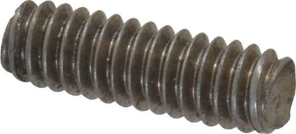 Value Collection - 1/4-20 3/4" OAL Fully Threaded Stud - Stainless Steel, Plain Finish - Makers Industrial Supply