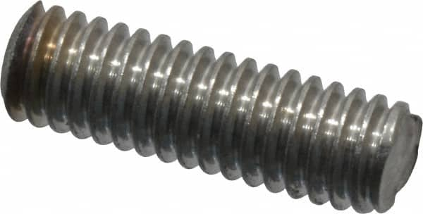 Value Collection - 5/16-18 1" OAL Fully Threaded Stud - Stainless Steel, Plain Finish - Makers Industrial Supply