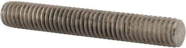 Value Collection - 3/8-16 2-1/2" OAL Fully Threaded Stud - Stainless Steel, Plain Finish - Makers Industrial Supply