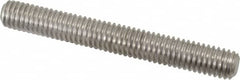 Value Collection - 3/8-16 3" OAL Fully Threaded Stud - Stainless Steel, Plain Finish - Makers Industrial Supply