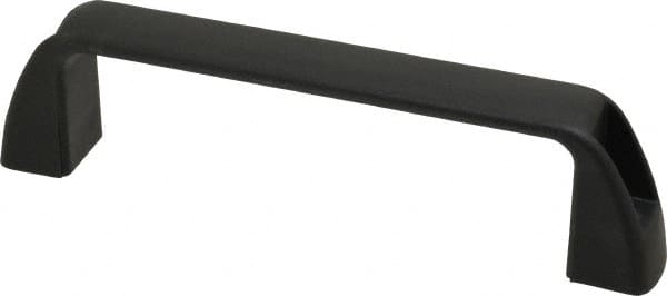 J.W. Winco - 179mm Center to Center, Black Matte Finish Plastic Pull Handle - 42mm Long, 50mm High - Makers Industrial Supply