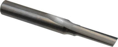 Onsrud - 3/16" Diam, 1/4" Shank Diam, 5/8" Length of Cut, 1 Flute Single Edge Straight Router Bit - 2" Overall Length, Right Hand Cut, Solid Carbide - Makers Industrial Supply