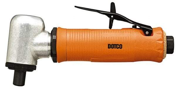 Dotco - Pneumatic Handheld Disc Sander - 1/4" Inlet, 0.3 hp - Makers Industrial Supply