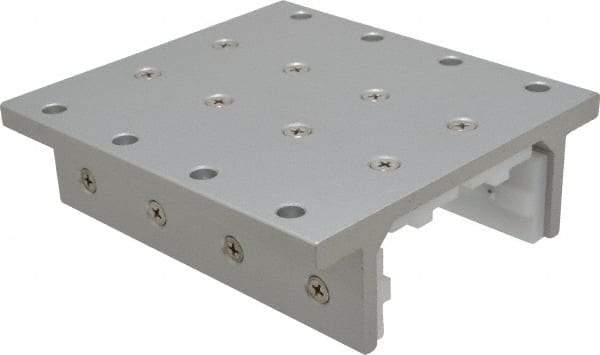 80/20 Inc. - 5-1/2" Wide, 1-7/8" High, Open Shelving Accessory/Component - Aluminum, 6" Deep, Use with Series 15 - 1530 Extrusion - Makers Industrial Supply