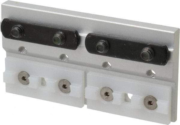 80/20 Inc. - 2.062" Wide, 5/16" High, Open Shelving Accessory/Component - Aluminum, 4" Deep, Use with Series 10 - 1010 Extrusion - Makers Industrial Supply