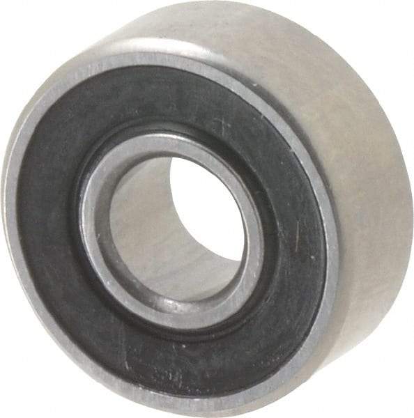 SKF - 3/16" Bore Diam, 1/2" OD, Double Seal Deep Groove Radial Ball Bearing - 5/32" Wide, 1 Row, Round Bore, 110 Lb Static Capacity, 215 Lb Dynamic Capacity - Makers Industrial Supply