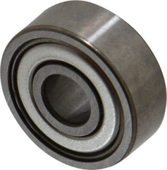 SKF - 1/4" Bore Diam, 3/4" OD, Double Shield Deep Groove Radial Ball Bearing - 9/32" Wide, 1 Row, Round Bore, 261 Lb Static Capacity, 632 Lb Dynamic Capacity - Makers Industrial Supply