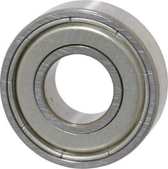 SKF - 3/8" Bore Diam, 7/8" OD, Double Shield Deep Groove Radial Ball Bearing - 9/32" Wide, 1 Row, Round Bore, 301 Lb Static Capacity, 746 Lb Dynamic Capacity - Makers Industrial Supply