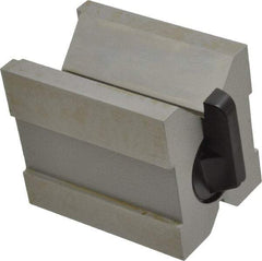 SPI - 0.19 to 1-3/4" Capacity, 90° Angle, Steel V-Block - 2-3/8" Long x 2-3/4" Wide x 2" High, Sold as Individual - Makers Industrial Supply