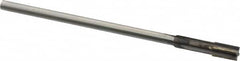 Made in USA - 0.2041 to 0.221" Diam, 13/64" Diam Shank, 1-1/4" Flute, Semi Finish Semi Ground Chucking Reamer - Makers Industrial Supply